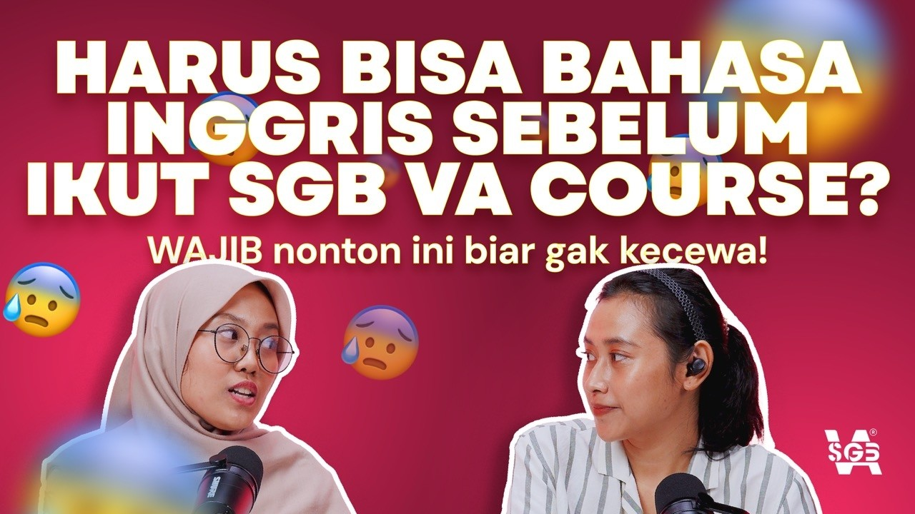 WAJIB NONTON! Harus bisa bahasa Inggris sebelum daftar kursus virtual assistant?​