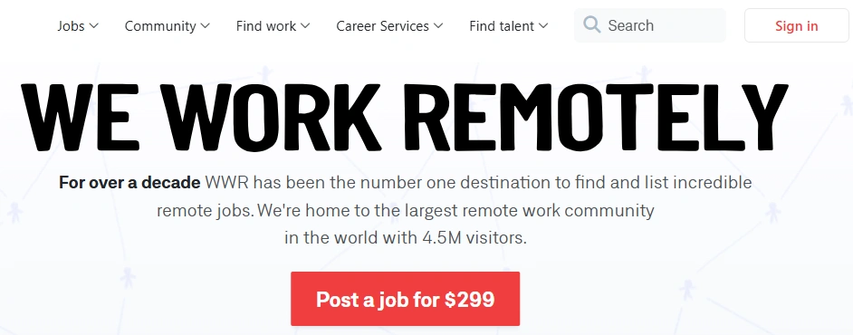 job boards for remote work - wwrm