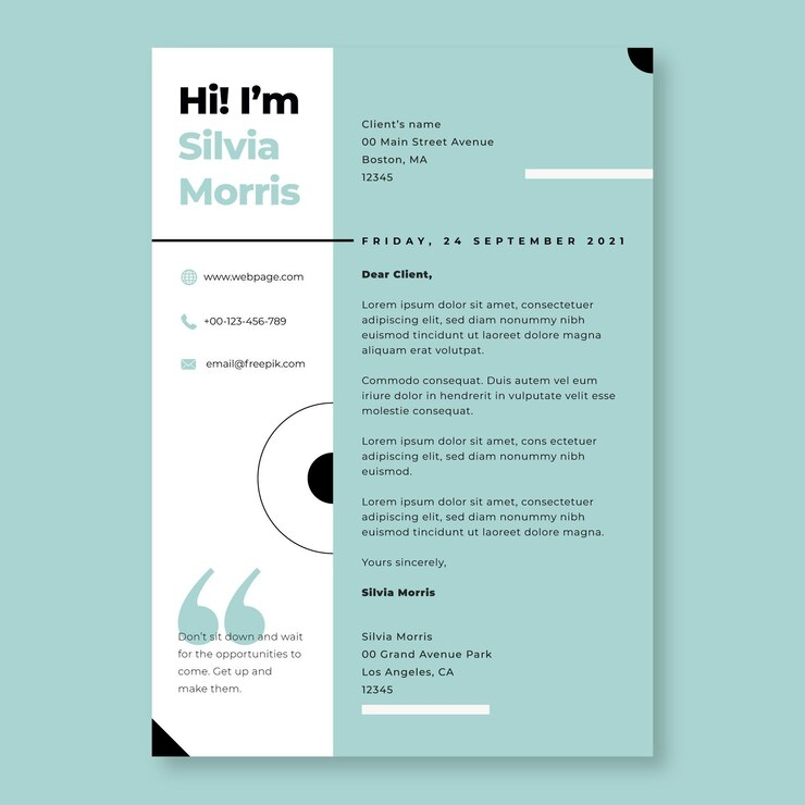 simple resume format